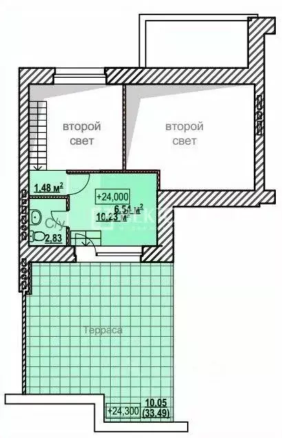 2-к кв. Ярославская область, Ярославль ул. Жукова, 17А (121.15 м) - Фото 2