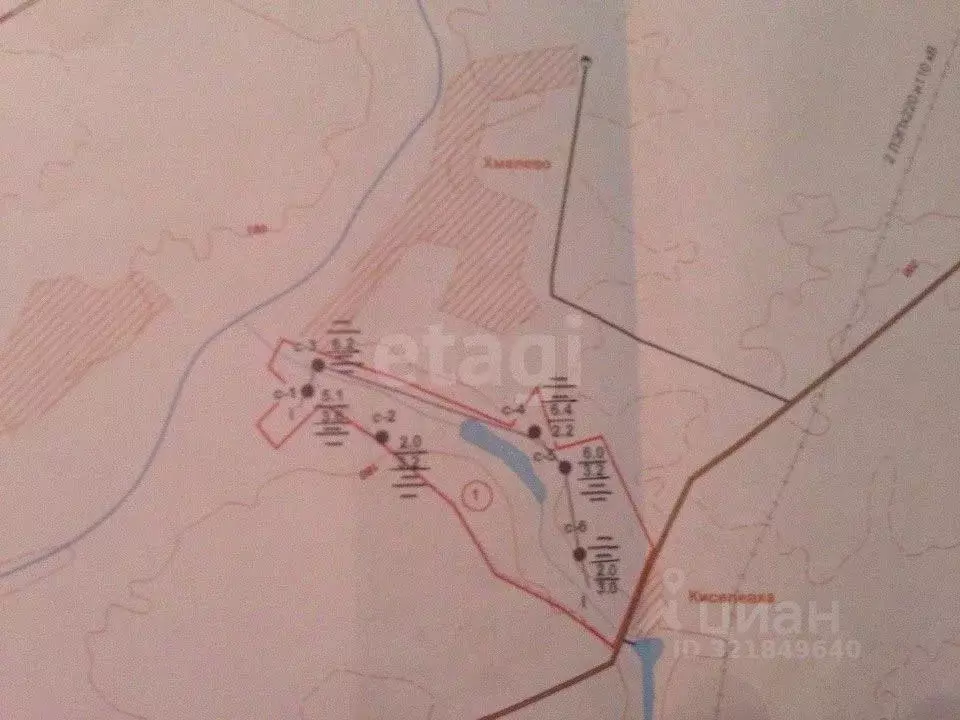 Участок в Брянская область, Выгоничский район, Хмелевское с/пос, д. ... - Фото 2