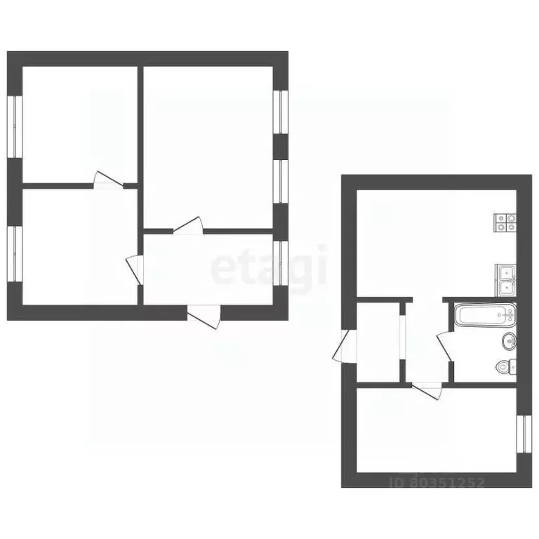 Дом в Ставропольский край, Ессентуки ул. Куйбышева (44 м) - Фото 2