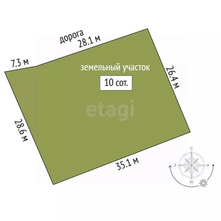 Участок в Крым, Кировский район, Старый Крым городское поселение ул. ... - Фото 2