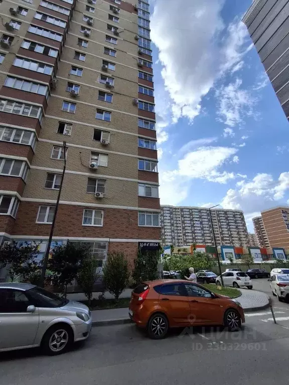 1-к кв. Краснодарский край, Краснодар ул. Цезаря Куникова, 24к2 (39.3 ... - Фото 1