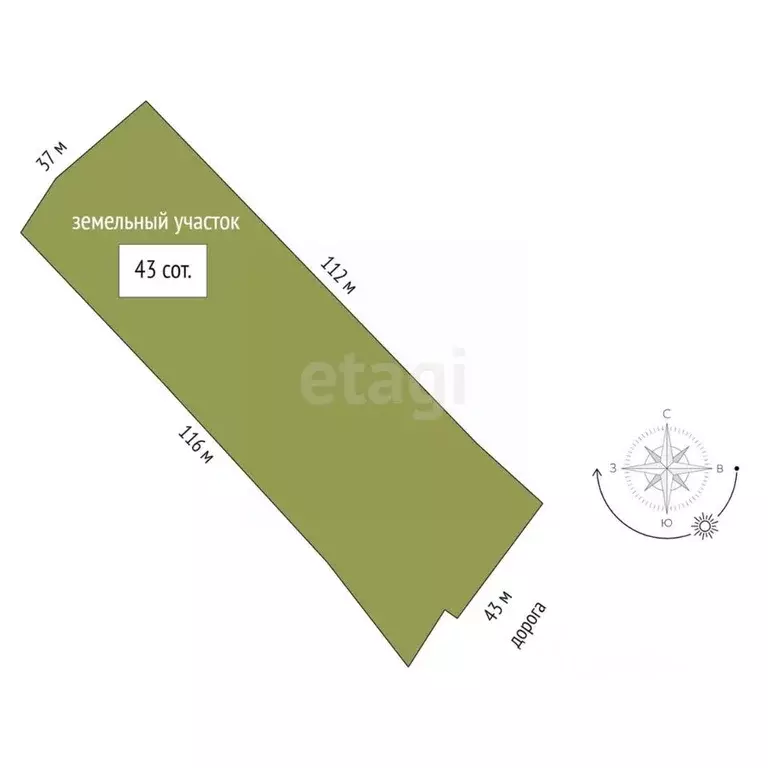 Участок в Башкортостан, Аургазинский район, Меселинский сельсовет, д. ... - Фото 2