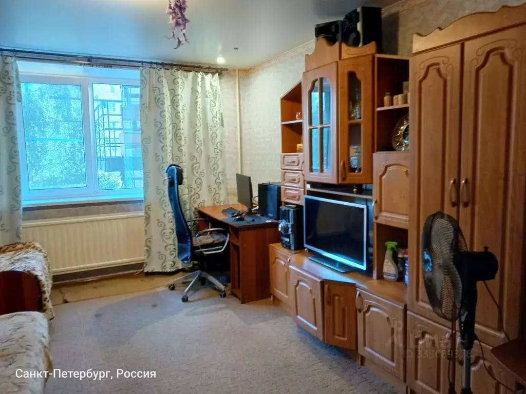 Комната Санкт-Петербург Искровский просп., 6К2 (16.9 м) - Фото 1