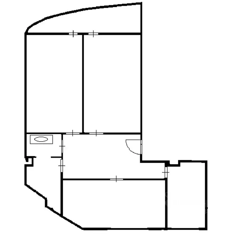 3-к кв. Санкт-Петербург ул. Оптиков, 34к2 (94.5 м) - Фото 2