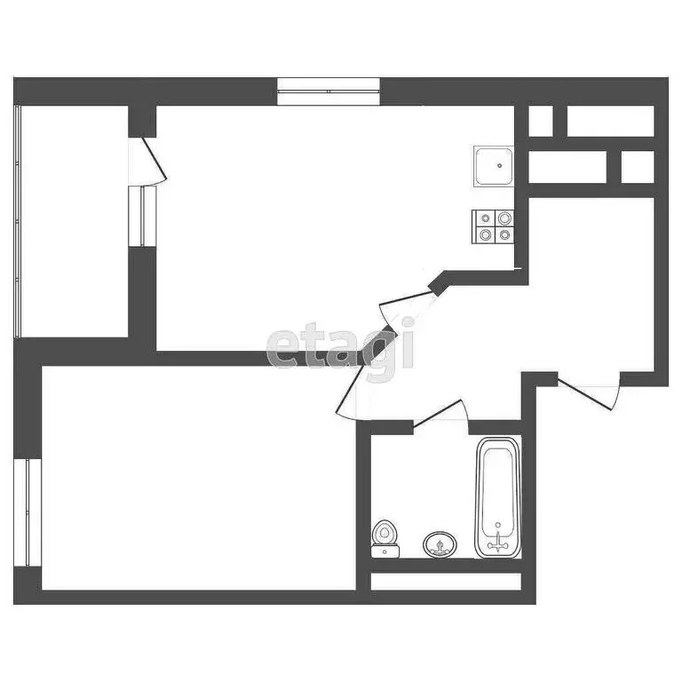 1-комнатная квартира: Патрушева, улица Александра Пушкина, 8Б (39 м) - Фото 0