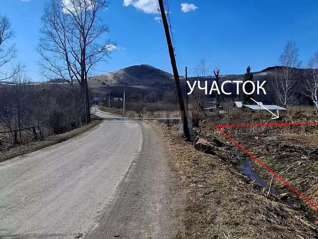 Участок в Алтай, Майминский район, с. Верх-Карагуж Заречная ул., 4 ... - Фото 1
