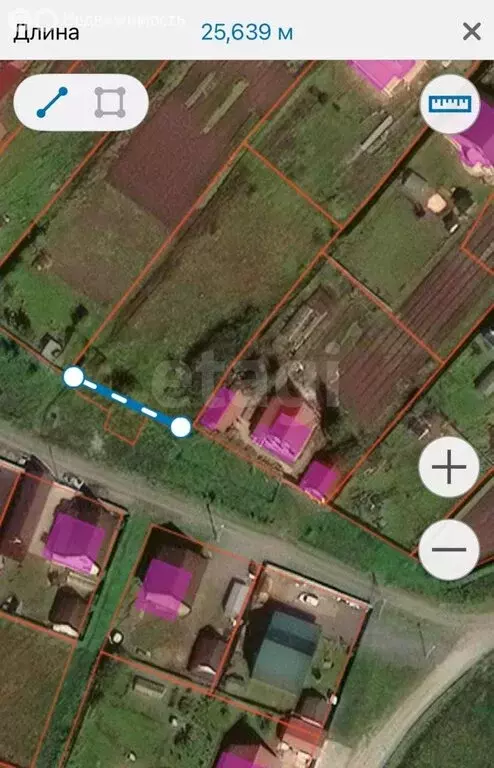 Участок в село Русский Юрмаш, Центральная улица (17.7 м) - Фото 2