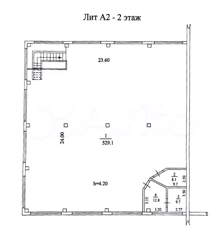 Торговля или офис, 705 м - Фото 1