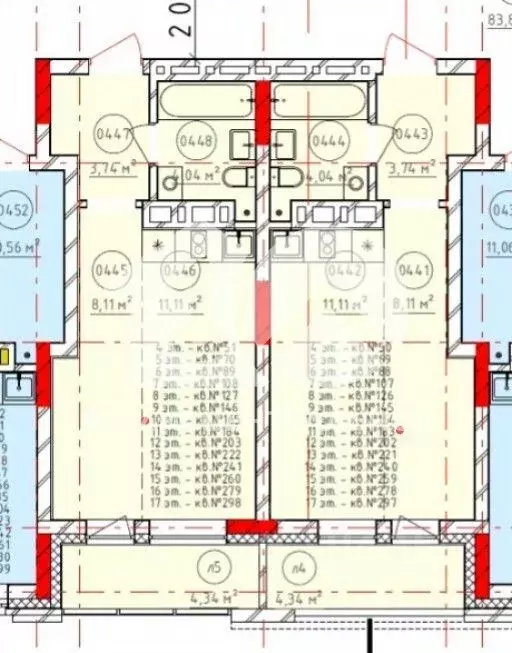 Студия Новосибирская область, Новосибирск Закаменский мкр, 21 (27.0 м) - Фото 1