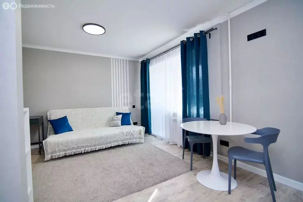 Квартира-студия: Новосибирск, улица Залесского, 5 (31.8 м) - Фото 1