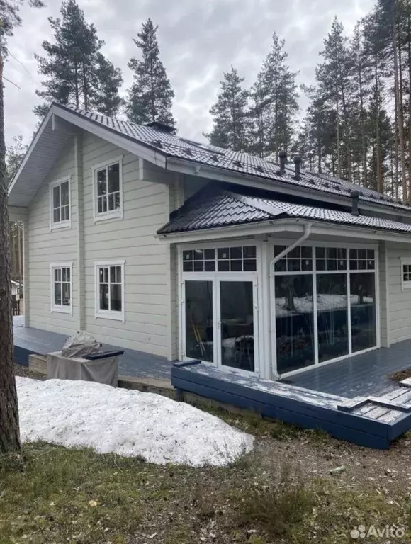 Коттедж в Ленинградская область, Выборгский район, Полянское с/пос, ... - Фото 2