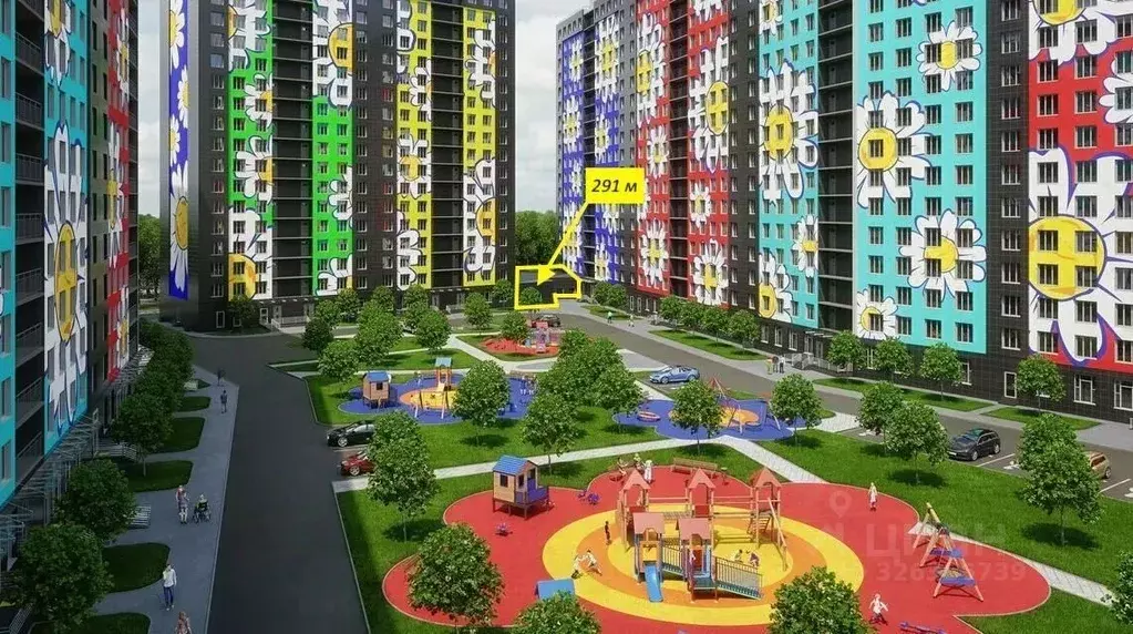 Торговая площадь в Ленинградская область, Мурино Всеволожский район, ... - Фото 2