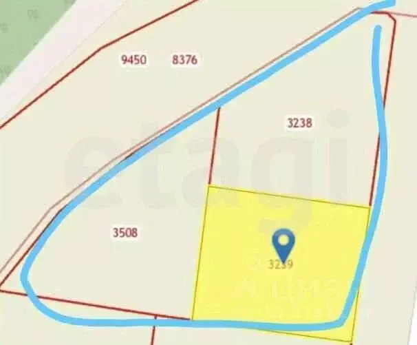 Участок в Татарстан, Казань ул. Илхам, 87 (5.4 сот.) - Фото 2