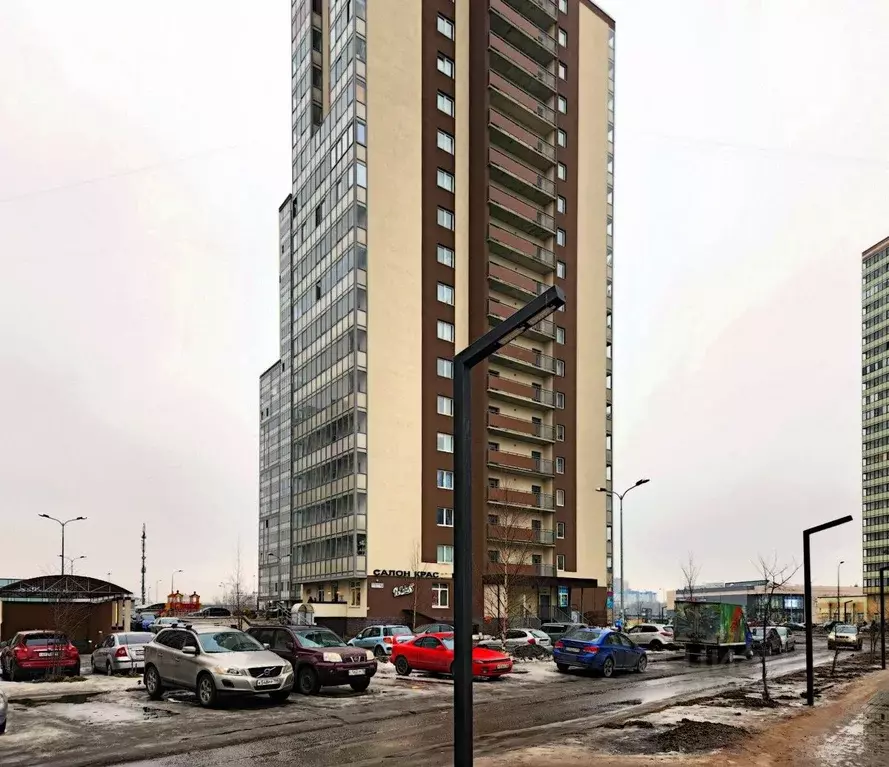 1-к кв. Ленинградская область, Мурино Всеволожский район, аллея ... - Фото 1