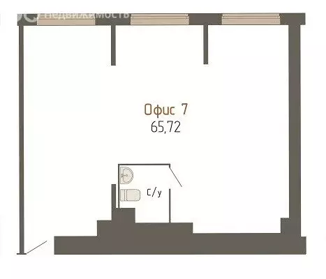 Офис (66.18 м) - Фото 1