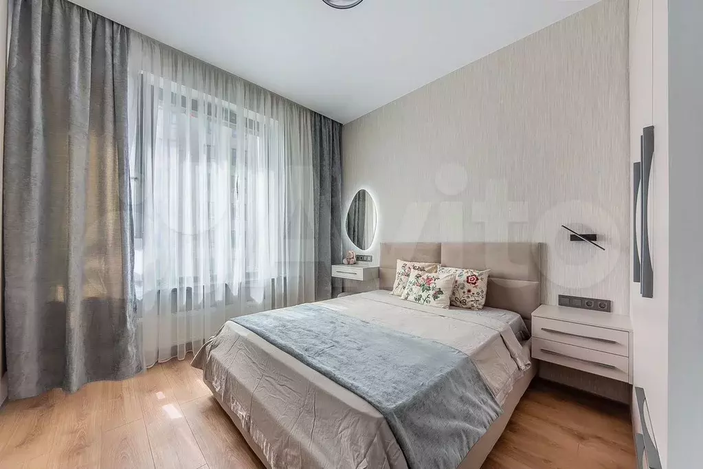 1-к. квартира, 45 м, 6/19 эт. - Фото 1