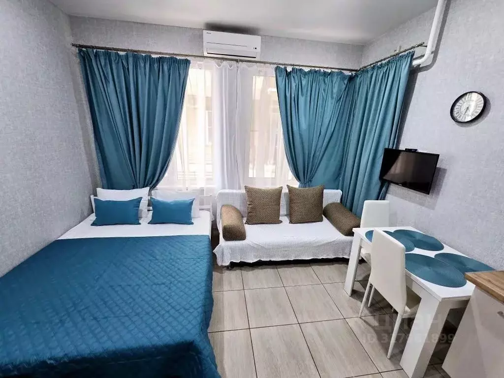 1-к кв. Краснодарский край, Сириус пгт ул. Субтропическая, 6 (25.0 м) - Фото 0