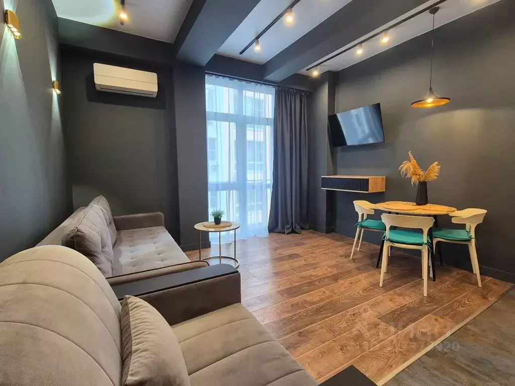 Студия Краснодарский край, Сочи Мамайка мкр, ул. Волжская, 28 (25.0 м) - Фото 0