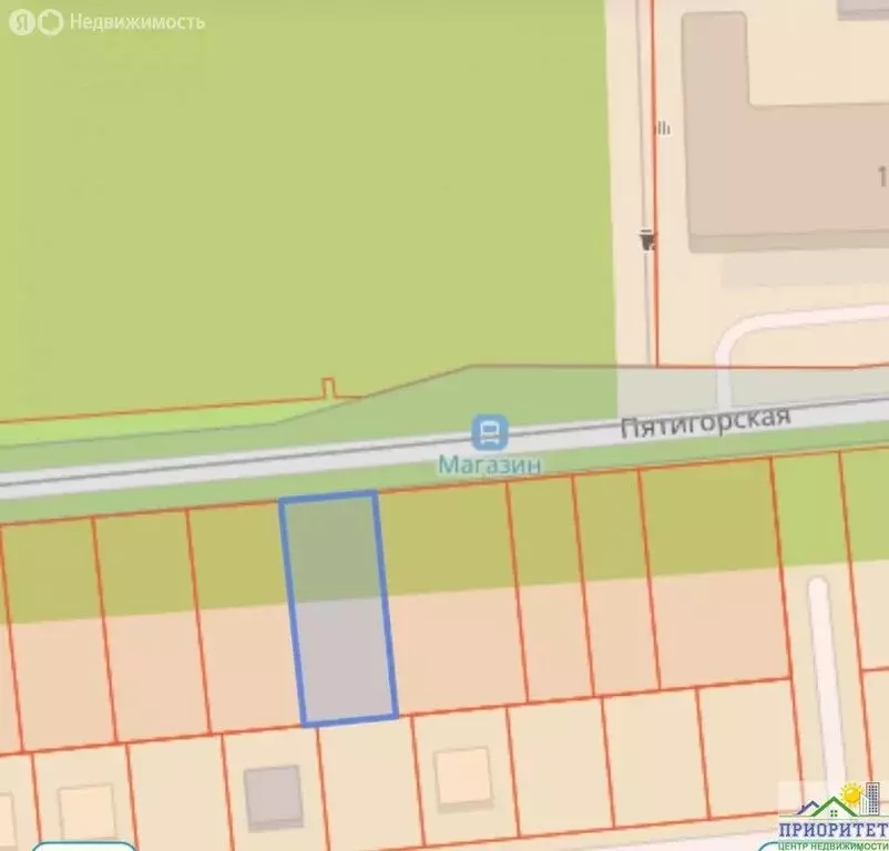 Участок в Ессентуки, Пятигорская улица (7.47 м) - Фото 1