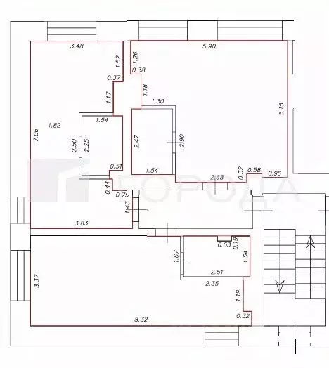Помещение свободного назначения в Кемеровская область, Новокузнецк ул. ... - Фото 2