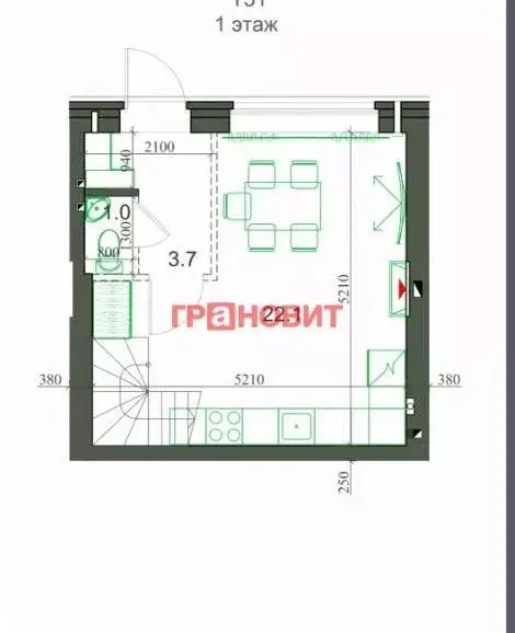 2-к кв. Новосибирская область, Новосибирский район, Мичуринский ... - Фото 1