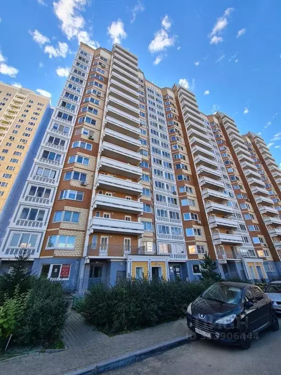 1-к кв. Московская область, Домодедово Южный мкр, ул. Курыжова, 18к1 ... - Фото 2