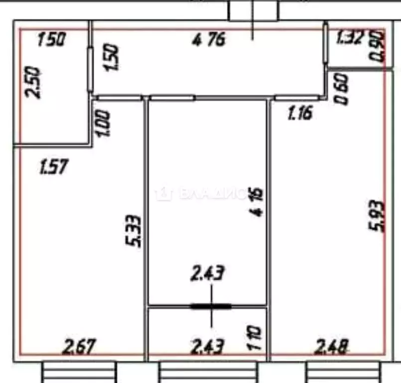 2-комнатная квартира: Кохма, улица Сергея Киселёва (51.6 м) - Фото 1