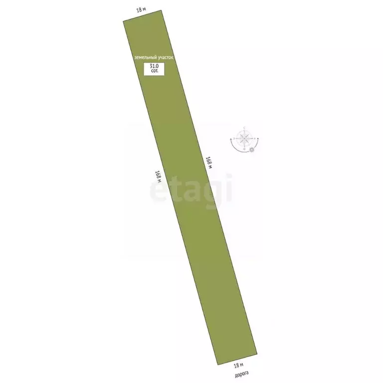 Участок в Тюменская область, Тюменский муниципальный округ, Серебряный ... - Фото 2