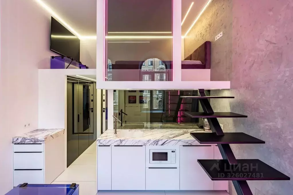 Студия Санкт-Петербург Невский просп., 123 (35.0 м) - Фото 2