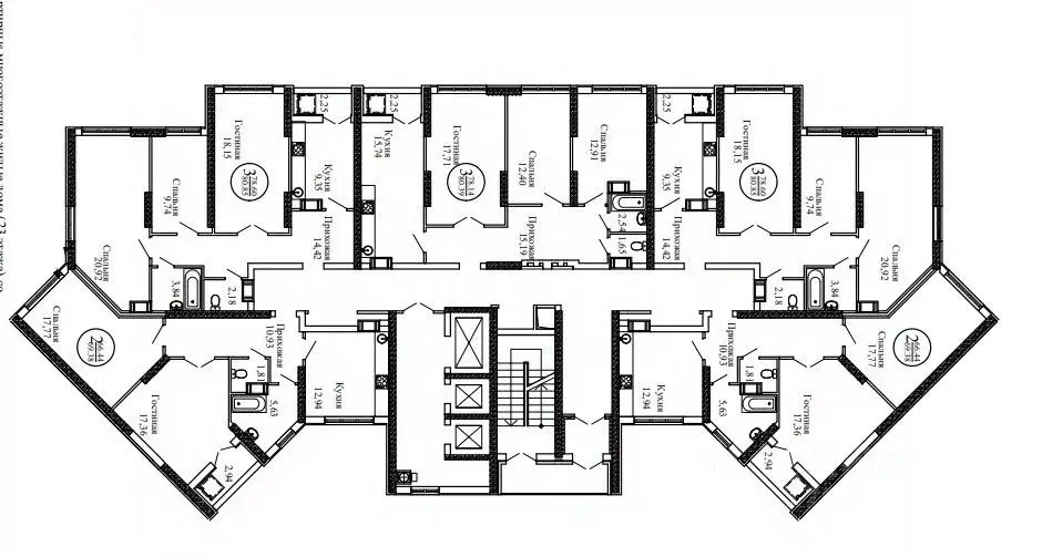 3-к кв. Саратовская область, Саратов Царицынский жилой комплекс, 4к2 ... - Фото 2