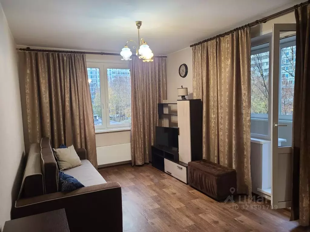 1-к кв. Москва ул. Маршала Федоренко, 2К1 (32.0 м) - Фото 1