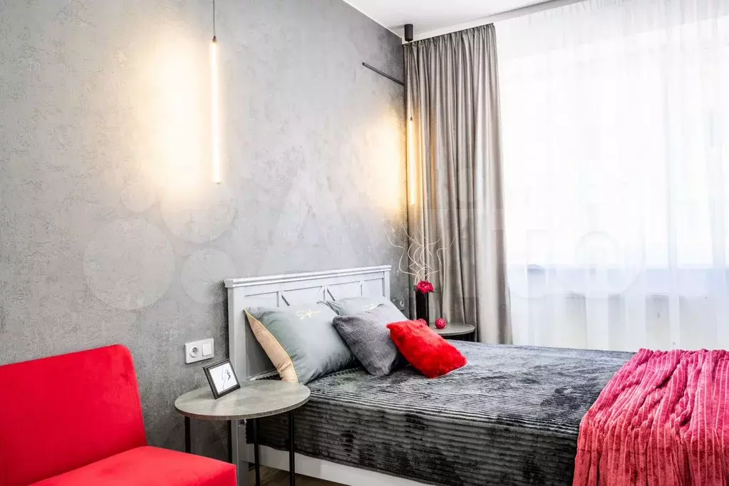1-к. квартира, 40 м, 4/9 эт. - Фото 1