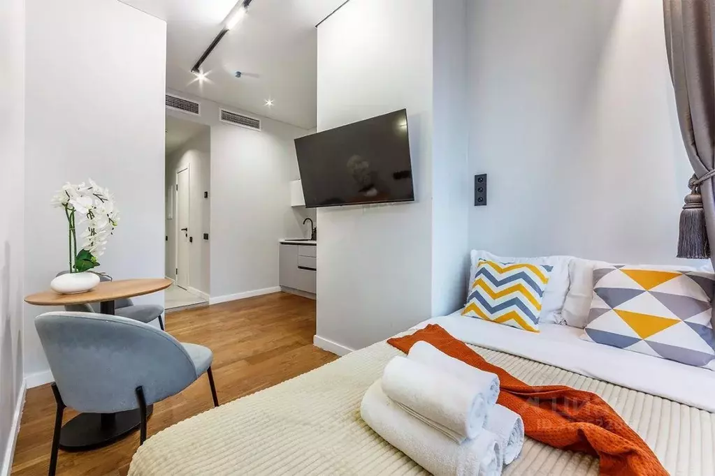 Студия Москва 1-й Красногвардейский проезд, 21с2 (18.0 м) - Фото 2