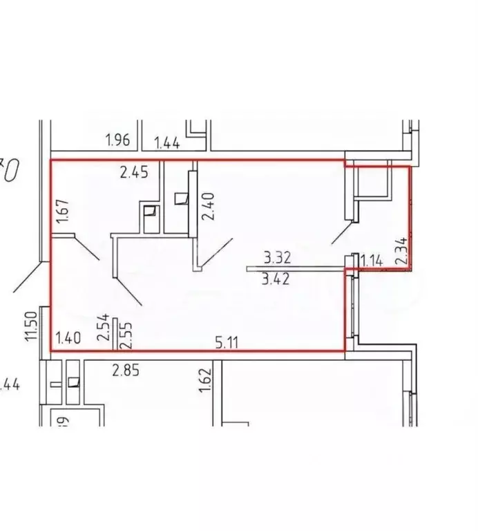 1-к кв. Рязанская область, Рязань Быстрецкая ул., 22 (29.7 м) - Фото 1