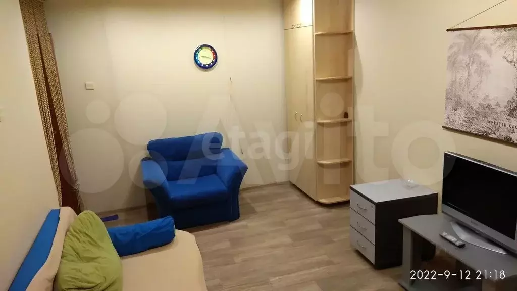 1-к. квартира, 30 м, 6/9 эт. - Фото 1