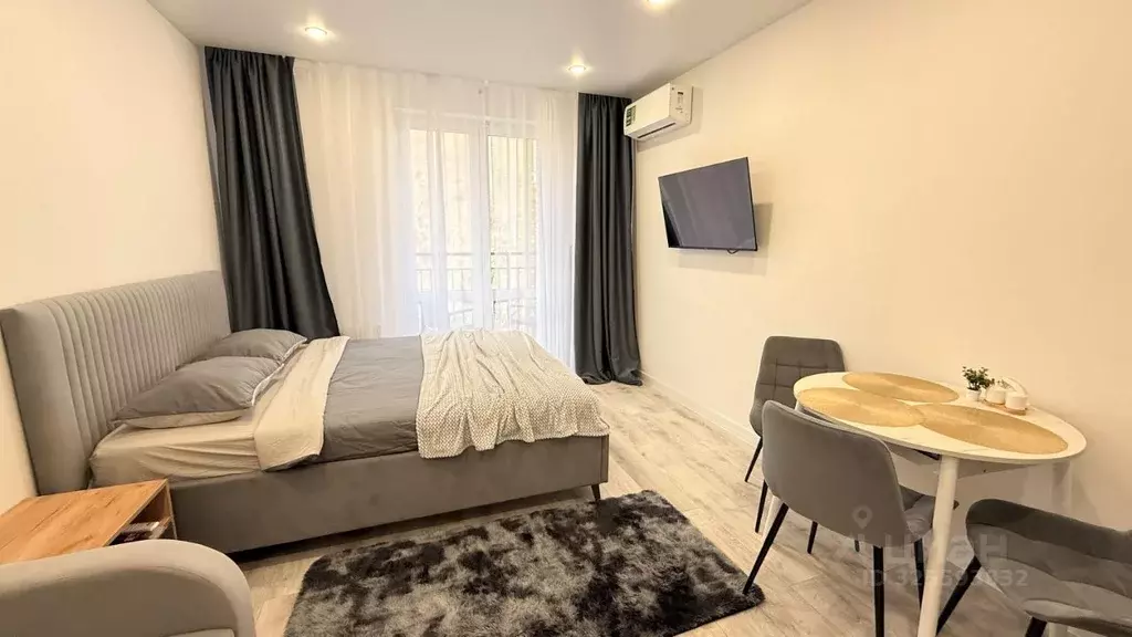 Студия Краснодарский край, Сочи ул. Искры, 88к3 (29.0 м) - Фото 2