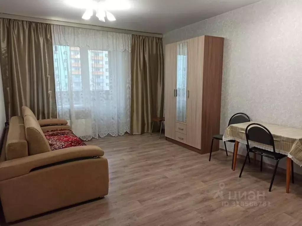 1-к кв. Красноярский край, Красноярск Соколовская ул., 60 (30.0 м) - Фото 1