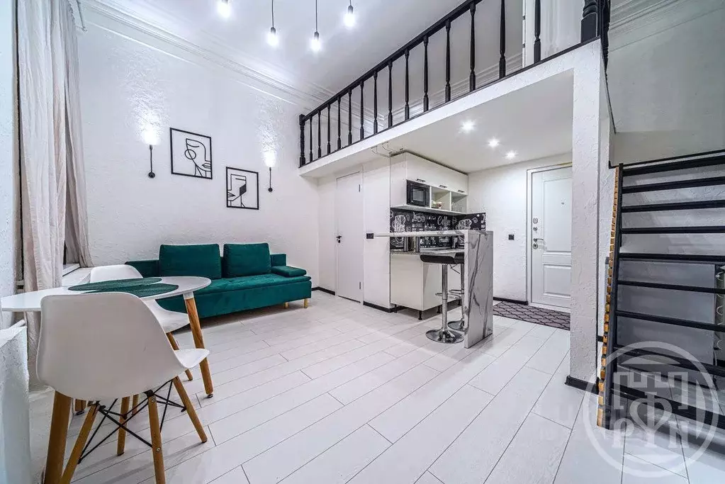 Студия Санкт-Петербург Колокольная ул., 5 (26.0 м) - Фото 2