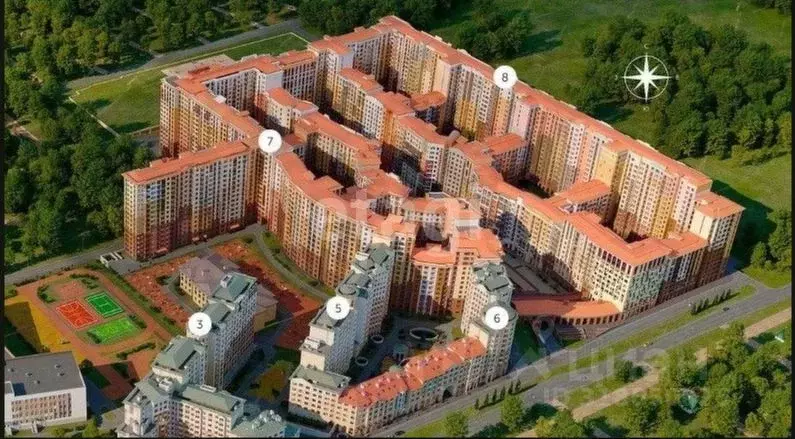 2-к кв. Московская область, Ленинский городской округ, пос. Развилка ... - Фото 1