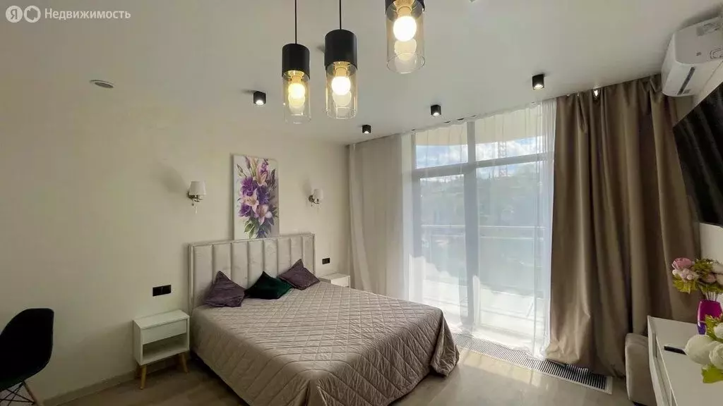 Квартира-студия: Алушта, Западная улица, 4к3 (32.51 м) - Фото 0
