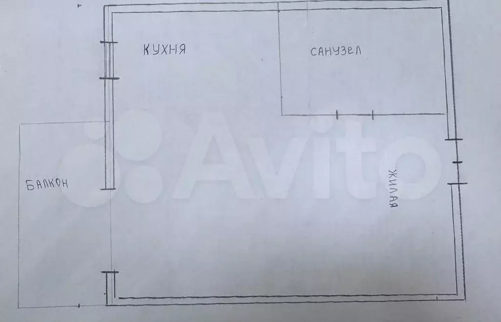 Квартира-студия, 22 м, 1/5 эт. - Фото 0