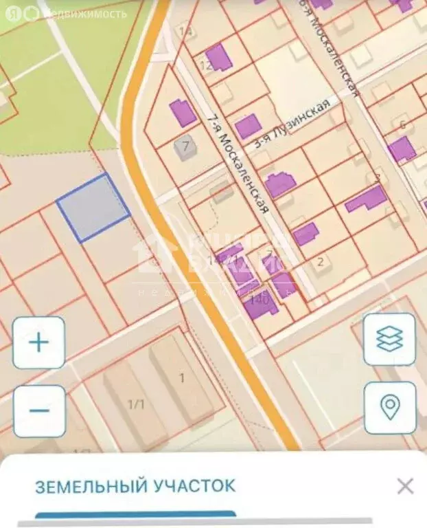 Участок в Омск, Кировский округ (9.35 м) - Фото 1