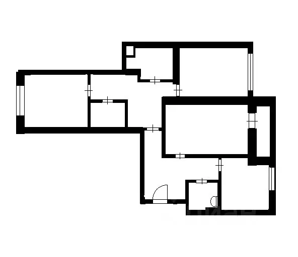 3-к кв. Москва 2-я Черногрязская ул., 6к2 (120.0 м) - Фото 1