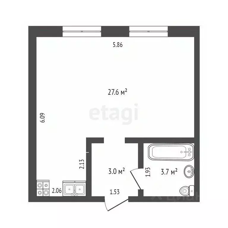 Студия Ямало-Ненецкий АО, Тарко-Сале Пуровский район, Юбилейная ул., ... - Фото 2