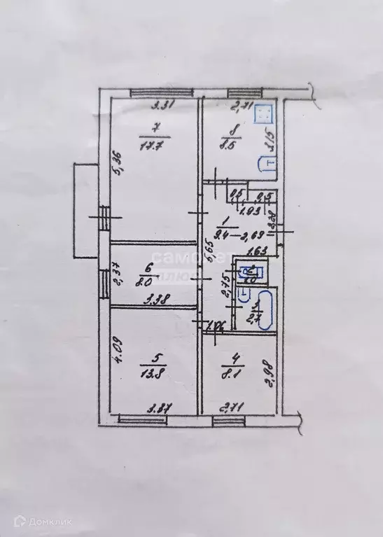 Продаётся 4-к квартира, 70 м - Фото 1
