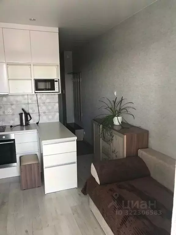 Студия Новосибирская область, Новосибирск Весенний мкр, ул. Заречная, ... - Фото 1