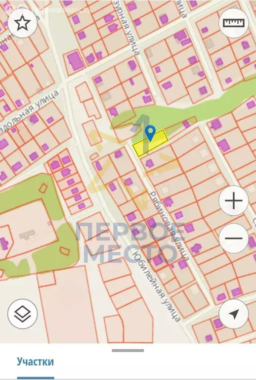 Участок в Благовещенск, Рябиновая улица (11.9 м) - Фото 1