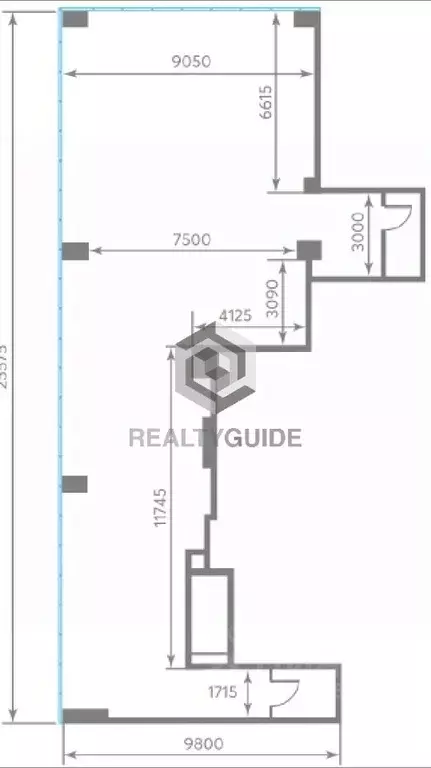 Помещение свободного назначения в Москва Ленинский просп., 38Ак1 (224 ... - Фото 1