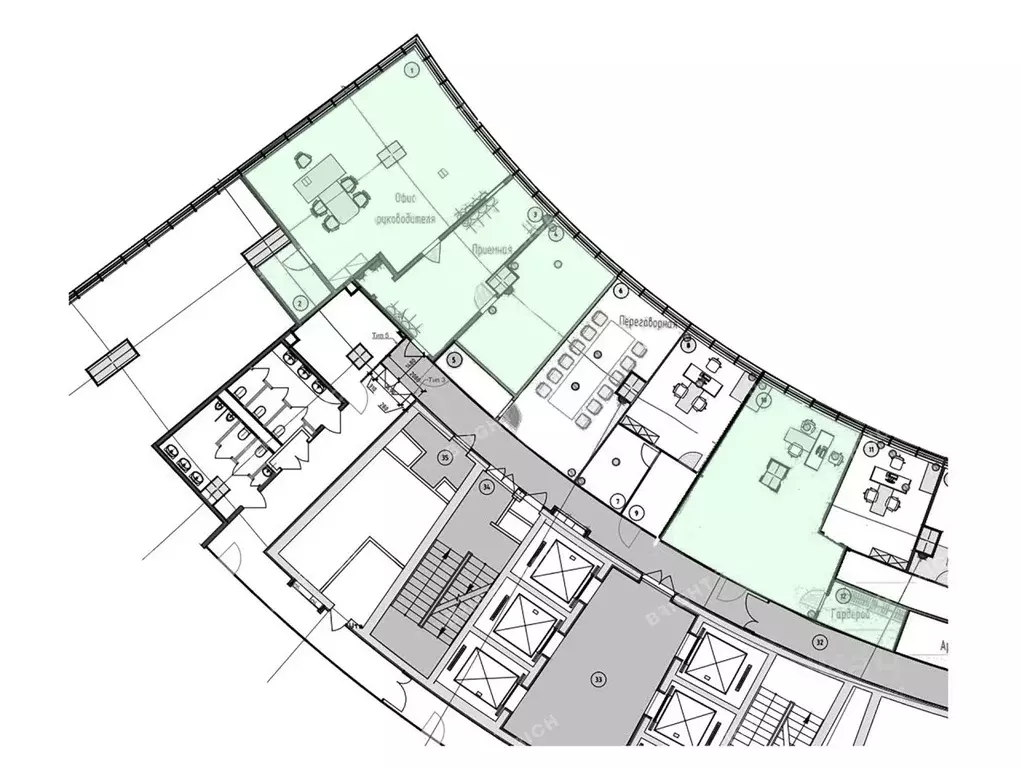 Офис в Москва Одесская ул., 2кА (181 м) - Фото 2