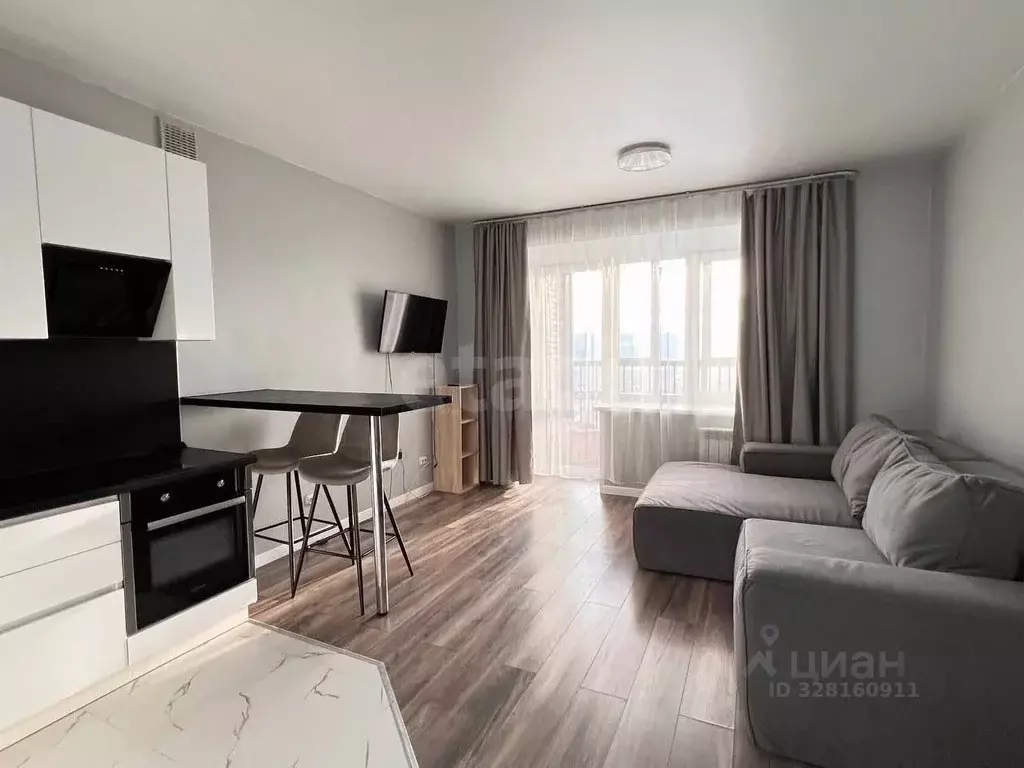 Студия Красноярский край, Красноярск ул. Мужества, 10А (26.6 м) - Фото 1
